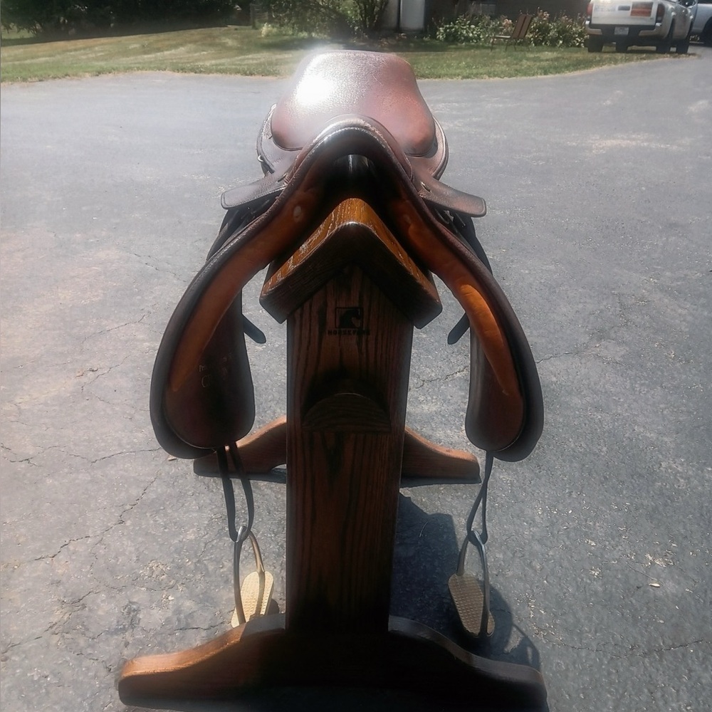 Crosby England Brown Leather Horse Saddle